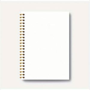 Cheap White A3 Leather Spiral Line Ruled Address <b>Book</b> <b>School</b> Supplies - Product Image 1