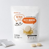 Base de soupe coréenne instantanée fabriquée en Corée pour les amateurs de Pho et de Ramen, parfaite pour les repas rapides, soupe solide instantanée K-Food