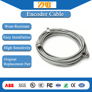 Cable de Control del Codificador del Robot 3HAC2493-1 7M, Piezas de Repuesto para Robot Industrial ABB, Cable del Codificador 3HAC2493-1 7M para la Serie <span class=keywords><strong>IRB</strong></span> - Product Image 1