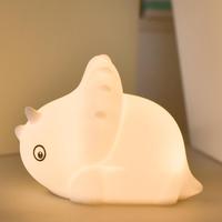 Vente en gros de lampes de chevet LED en silicone souple pour la nurserie, avec variateur d'intensité et capteur tactile, pour la chambre de bébé