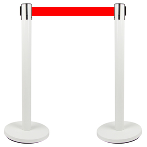 Palo portatile della barriera di controllo della folla della coda retrattile dell'attrezzatura dell'hotel della posta della cintura di sicurezza - Product Image 1