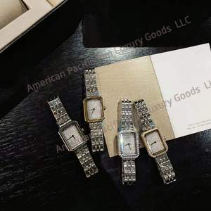 Reloj de Cuarzo con Diamantes para Mujer 2024, Resistente al Agua, Esfera Simple, Elegante, Nuevo, Versátil, de Moda, al por Mayor - Product Image 1