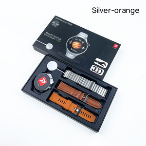 Nouvelle montre connectée D25 <span class=keywords><strong>WATCH4</strong></span> PRO avec bracelet en silicone, écran IPS, podomètre, appels HD, charge sans fil - Product Image 5