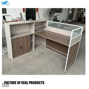 Chất lượng tốt 2 3 4 6 8 chỗ ngồi Dung lượng lưu trữ lớn an toàn cao Tài Chính nhân viên bàn văn phòng đồ nội thất - Product Image 5