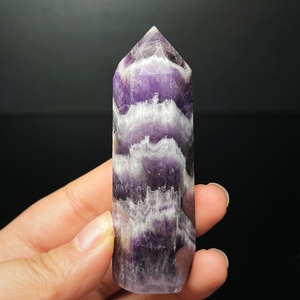 Torre de Amatista de Cristal Natural al por Mayor, Artesanía Tallada Ecológica y Curativa, Piedra Preciosa de Feng Shui, Regalo para el Hogar - Product Image 3
