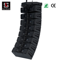 Altavoz Line Array de 3 Vías Lasesound HDL 50, Doble Woofer de 12 Pulgadas, 143dB SPL Máximo, DSP de 4 Canales, FIR, Audio Profesional para Giras, CE, RoHS