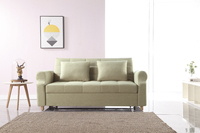 Doble asiento sofá esquina salón sofá cama conjunto