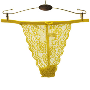 Yun Meng Ni Intimo Sexy per Adulti, Perizoma <span class=keywords><strong>Trasparente</strong></span> in Pizzo, G-string Sexy da Donna - Product Image 5