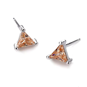 <span class=keywords><strong>Orecchini</strong></span> a perno con fiore di pansé in argento sterling 925 smaltato, colorati, primaverili, all'ingrosso - Product Image 3