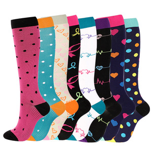 Calcetines de compresión para correr, atléticos, ciclismo, senderismo, esquí - Product Image 2