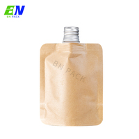 Pochette Doypack 100 ml de qualité alimentaire avec bouchon en aluminium pour emballage de savon liquide