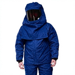 Combinaison de travail industrielle personnalisée avec logo, anti-arc électrique, antistatique, pour électriciens - Product Image 6