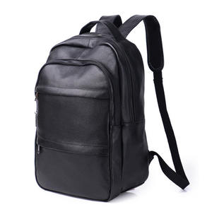 Bolsa de Viaje de Negocios Personalizada, Resistente al Agua, de Cuero Auténtico, Informal, Mochila, Bolsas, Mochila - Product Image 1