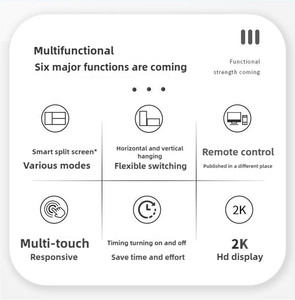 Máquina Todo en Uno con Pantalla Táctil Infrarroja LCD de 55 Pulgadas para Kiosco Publicitario y Señalización Digital - Product Image 4