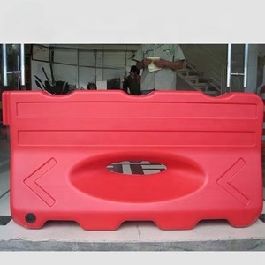 Barrière de circulation en plastique multicolore à trou unique remplie d'eau, personnalisable CITICITY - Product Image 2
