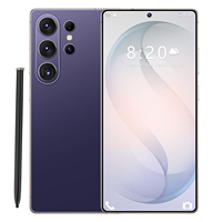 S26 Ultra 22GB+2TB Penjualan Panas Smartphone 5G 7.3 Inci 108MP 8000mAh Deca Core Android 15 Dual SIM Global Unlocked Ponsel Murah