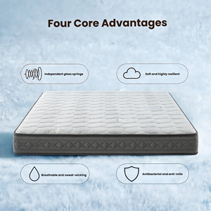 Anti Motion Transfer Pocket Spring <b>Mattress</b> Hybrid <b>Foam</b> <b>Mattress</b> for Couples Better Sleep King Size Bedding - Product Image 4