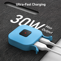 Chargeur solaire portable 30W Anker SOLIX PS30, panneau pliable IP65, double sortie pour téléphone, tablette, voyage, alimentation de secours