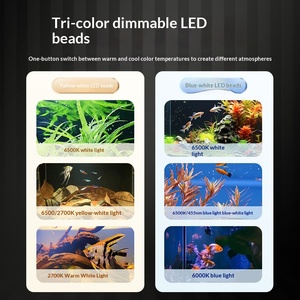 Lámpara <span class=keywords><strong>LED</strong></span> para <span class=keywords><strong>Acuario</strong></span>, Micro Paisaje, Plantas Acuáticas, Suculentas, Musgo, 220V - Product Image 3