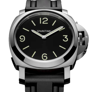 SPARKTIME 42mm montre en acier inoxydable automatique mécanique montre pour hommes 10Bar bracelet en cuir étanche montre à cadran Super lumineux - Product Image 3