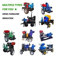 Pompe à eau de surface diesel DEHUIKE 3 10 12 pouces 12 CV 15 kW 100 kW, pompes diesel pour l'irrigation