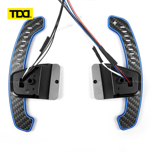TDD LED Magnetic Carbon Fiber Paddle Shifters For Volkswagen MK8 Steering <b>Wheel</b> Paddle Shifters - Product Image 2