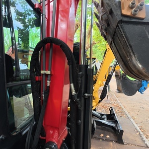 ประหยัดน้ำมัน คุณภาพสูง เครื่องยนต์ใหม่ทรงพลัง รถขุดขนาดเล็กสำหรับงานโครงการขนาดเล็ก รถขุดแบคโฮมือสอง ยันม่าร์ วีโอ35 น้ำหนัก 3.5 ตัน - Product Image 5