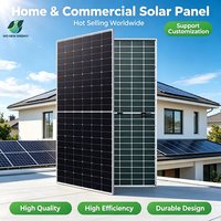 Aangepaste zonnepanelen van hoge kwaliteit voor thuisgebruik, eenvoudige installatie op het dak, voordelige prijzen, 570W, 580W, 590W, 600W, 610W, slimme energiebeheer.
