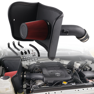 Sistema de Admisión de Aire Frío de Aluminio de Alto Rendimiento Aosu 12-21 para Sequoia 5.7L V8, Color Negro, Mejora la Potencia DR156 - Product Image 1