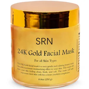 Özel etiket siyah nokta kaldırmak akne tedavisi parlatıcı altın maskesi nokta 24K altın soyulabilir yüz maskesi