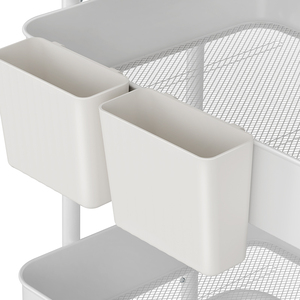 Nhà máy trực tiếp cài đặt miễn phí thiết kế ngăn kéo lưu trữ giỏ hàng tiện ích Tổ chức Xe đẩy cho phòng ngủ nhà bếp hoặc văn phòng sử dụng - Product Image 5