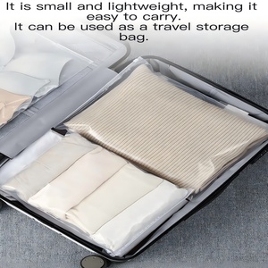 Sacs d'emballage <span class=keywords><strong>pour</strong></span> vêtements sur mesure à trois soudures latérales avec fermeture éclair coulissante et trou de suspension en polyéthylène - Product Image 6