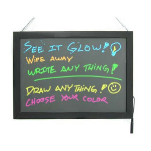 Tableau d'écriture lumineux de haute qualité, effaçable à sec, pour enseignes de magasin de <span class=keywords><strong>tatouage</strong></span> à LED - Product Image 1