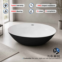 Baignoire autoportante ovale moderne pour, vente en gros d'usine, usage domestique, salle de bain, hôtel, projet villa