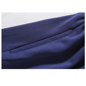 Herren Sport Fußball-Set Übergröße Atmungsaktiv Einfarbig Frühling Langer Anzug Fußball-Training 2-in-1 Schmal Geschnittene Hose mit Kordelzug Trainingsanzüge - Product Image 6