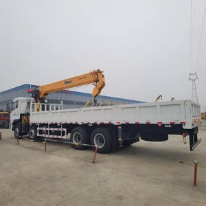 Camión <span class=keywords><strong>de</strong></span> Carga Dongfeng 8x4 con Grúa <span class=keywords><strong>de</strong></span> Brazo Recto Montada, Capacidad <span class=keywords><strong>de</strong></span> Elevación <span class=keywords><strong>de</strong></span> 12-16 <span class=keywords><strong>Toneladas</strong></span>, Pluma Telescópica, Motor Cummins, Altura <span class=keywords><strong>de</strong></span> Elevación <span class=keywords><strong>de</strong></span> 20m - Product Image 5