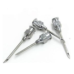 Aiguilles vétérinaires réutilisables en acier inoxydable, aiguille d'injection pour animaux, aiguille vétérinaire - Product Image 1