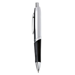 Penna a Sfera e Roller in Metallo Ecologico, Acciaio Cromato, Penna Promozionale Originale per Regali - Product Image 2