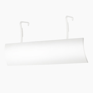 ตัวนำลมพลาสติกแข็งติดผนังแบบสากลสำหรับเครื่องปรับอากาศป้องกันโดยตรง - Product Image 1