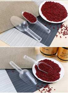 Cuchara de plástico para <span class=keywords><strong>palomitas</strong></span> de maíz, galleta, dulces, cubos, acrílico, cuchara grande para fiestas, boda, Bar, tarros, congelador, productos secos - Product Image 4