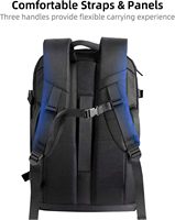 Sac à dos pour ordinateur portable de voyage TSA Friendly Flight Approved Carry-on Léger Business Rucksack Durable Large Weekender Bag Daypack