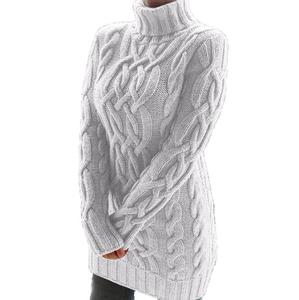 Nuovo Abito Autunno Inverno in Cotone Naturale Traspirante, Vestibilità Ampia, Maniche Lunghe, Spesso, per Donna - Product Image 3