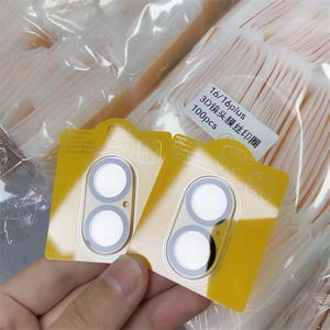 Pellicola Protettiva in Vetro HD Trasparente Antigraffio 9H per Obiettivo Fotocamera per <span class=keywords><strong>iPhone</strong></span> 17 <span class=keywords><strong>Pro</strong></span> <span class=keywords><strong>Max</strong></span> 16 15 14 13 <span class=keywords><strong>12</strong></span> 11 - Product Image 5