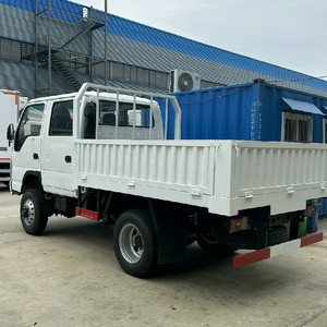 ISUZU 100P 2 Row Cabin Lorry Box <b>Truck</b> Stake <b>Flatbed</b> Fence <b>Truck</b> 4X2 Diesel Mini Light Fence Cargo <b>Truck</b> for Sale - Product Image 6