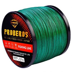 Hilo de Pesca de 9 Hebras, 500M, Línea de Pesca Verde/Gris/Azul/Rojo/Amarillo, Línea de PE Trenzada de 9 Hilos - Product Image 4