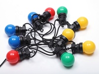 Guirlande de fête, lumières de Noël en plein air, boules lumineuses LED, guirlande lumineuse de Noël G50