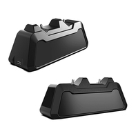 Station de charge double pour manettes de jeu Playstation 5, avec LED, support de bascule, accessoires pour manettes de jeu PS5