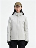 Manteau d'hiver à capuche en duvet de canard blanc intégré pour hommes et femmes, veste coupe-vent pour les sorties en plein air