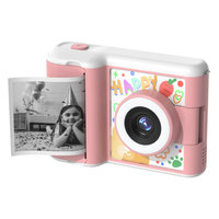 Marque privée 1080P Selfie vidéo appareil photo numérique enfant imprimante thermique enfants bricolage Photos appareil photo à impression instantanée