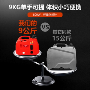  Ini 電気 3Kw 3Kva 3000W 静音ミニパワー ポータブルガソリンインバーター発電機 - Product Image 6